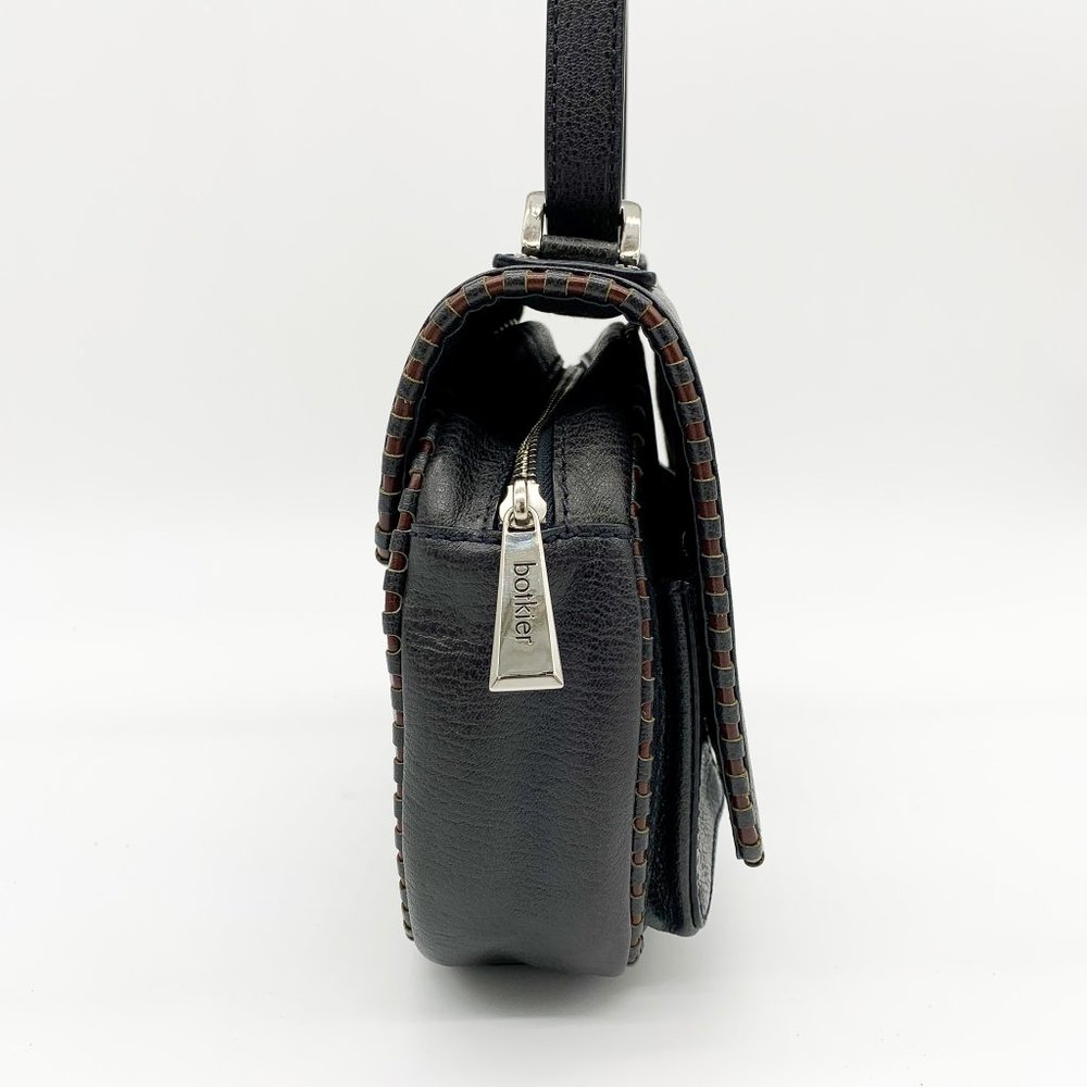 BOTKIER Purple Leather Crossbody Bag - Picture 7 of 15